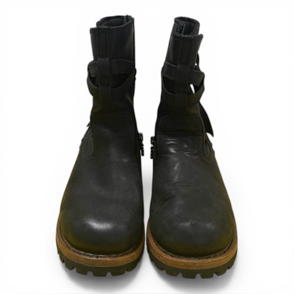 Harley-Davidson Black Combat Boots Size 9M - Picture 2 of 6